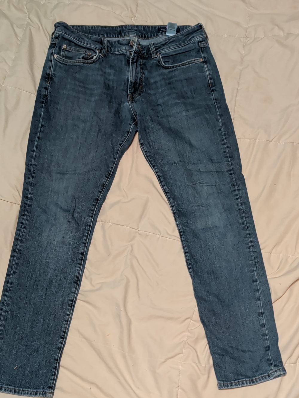Vineyard Vines Men's Dark Blue Straight-Leg Jeans